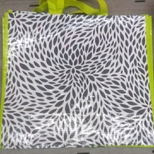 Reusable Black And White Spotted 100% Polypropylene Bag